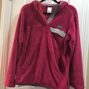 Magenta Fleece Patagonia Hoodie